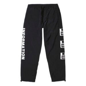 Pleasures Black Nylon Track Pants